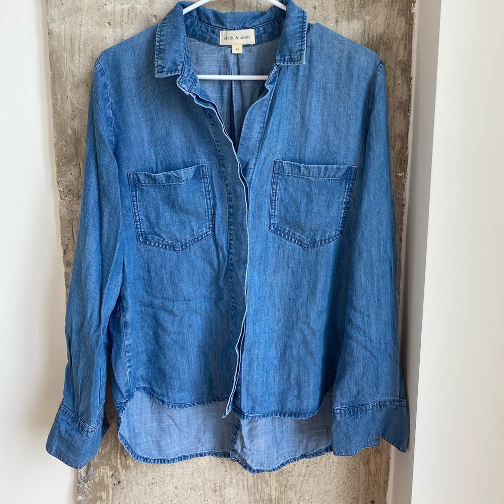 Cloth & Stone Chambray Shirt